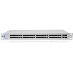 Коммутатор Ubiquiti US-48-500W (1000 Base-TX (1000 мбит/<wbr>с), 4 SFP порта)
