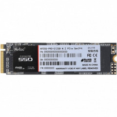 Внутренний жесткий диск Netac N930E Pro Series Retail NT01N930E-512G-E4X (SSD (твердотельные), 512 ГБ, M.2, NVMe)