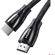 Кабель Ugreen HD140 HDMI A M/M Cable with Braided, 1m, 80401