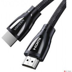 Кабель Ugreen HD140 HDMI A M/<wbr>M Cable with Braided, 1m, 80401