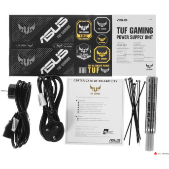 Блок питания ASUS TUF-750B-GAMING ATX12V/<wbr>80+BRONZE, non-modular, BOX - Metoo (5)