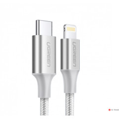 Кабель Ugreen US304 Lightning To Type-C 2.0 Male Cable 1M, 70523