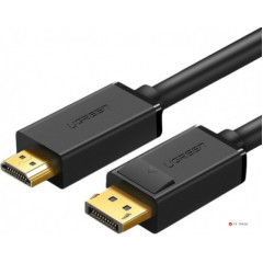 Кабель Ugreen DP101 DP Male To HDMI Male Cable 1.5M, 10239