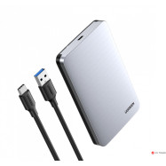 Кейс для SSD/HDD Ugreen CM300 2.5apos;apos; SATA External Hard Drive Enclosure with C To A cable, 70498