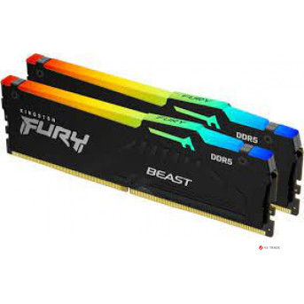 Оперативная память Kingston FURY Beast EXPO RGB 16Гб (8x2) DIMM DDR5 5600MT/<wbr>s KF556C36BBEAK2-16 - Metoo (1)