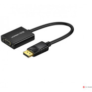 Конвертер UGREEN DP109 DP(m) to VGA(f), 20415, Black