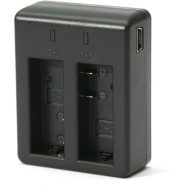 Сетевое зарядное устройство PowerPlant Dual SJCAM SJ4000 для двух аккумуляторов