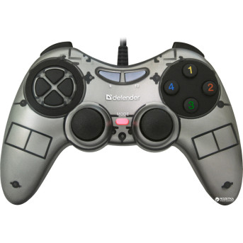 Геймпад проводной Defender Zoom USB Xinput, 10 кнопок, 2 стика - Metoo (1)