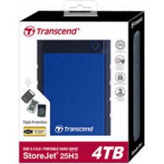 Внешний жесткий диск 2.5 4TB Transcend TS4TSJ25H3B