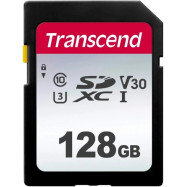 Карта памяти SD 128GB Class 10 U3 Transcend TS128GSDC300S