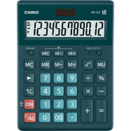 Калькулятор настольный CASIO GR-12C-DG-W-EP зеленый