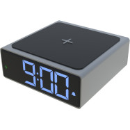 Часы-будильник с беспроводной зарядкой Ritmix RRC-900Qi