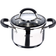 Кастрюля Bergner Foodies MP BGMP-1504-BK 16x10 cm 1.8L