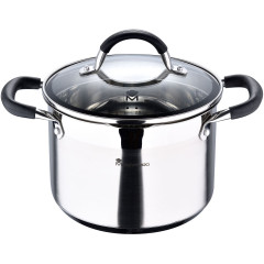 Кастрюля Bergner Foodies MP BGMP-1505-BK 20x14 cm 4L