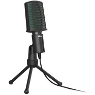 Настольный микрофон Ritmix RDM-126 черный-зеленый