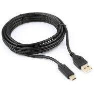 Кабель USB Cablexpert CCP-USB2-AMCM-10, USB2.0 AM/USB Type-C, 3м, пакет