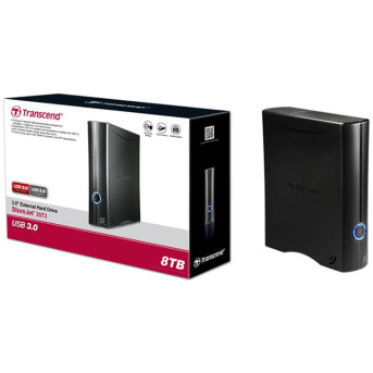 Внешний жесткий диск 3,5 8TB Transcend TS8TSJ35T3 - Metoo (1)