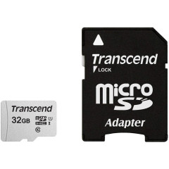 Карта памяти MicroSD 32GB Class 10 U1 Transcend TS32GUSD300S-A