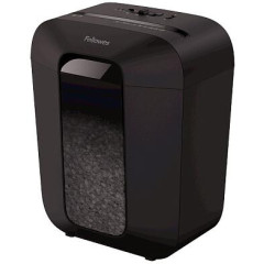 Шредер Fellowes® Powershred® LX41, DIN P-4, 4х12мм, 8 лст., 17 лтр., уничт.: скрепки,скобы,карты