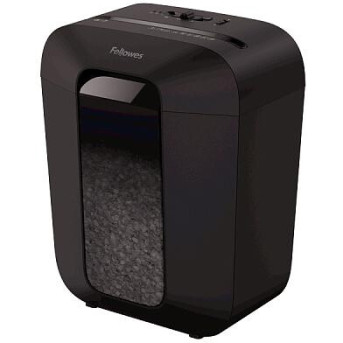 Шредер Fellowes® Powershred® LX41, DIN P-4, 4х12мм, 8 лст., 17 лтр., уничт.: скрепки,скобы,карты - Metoo (1)