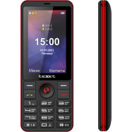 Мобильный телефон Texet TM-321 черно-красный