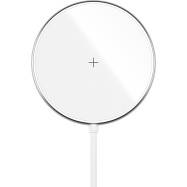 Беспроводное зарядное устройство OLMIO MagCharge QI 15W белый