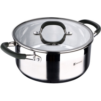 Кастрюля Bergner Midnight BG BG-32083-MM 28x10.5cm - Metoo (1)