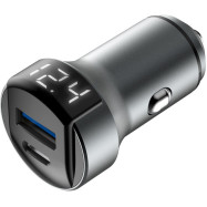 Зарядное устройство автомобильное OLMIO АЗУ 36W USBx2 6A QC3.0, Type-C PD черный