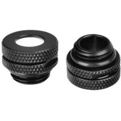 Фитинг для СВО Thermaltake Pacific G1/<wbr>4 PressureEqualizerStopPlug w/ O-Ring-Black, CL-W086-CU00BL-A