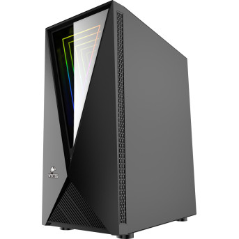 Корпус Wintek Space JX188-5 TG, ITX/<wbr>ATX, USB 1*3.0/<wbr>2*2.0, HD-Audio+Mic, 0,5mm, 1*ARGB fan+controller - Metoo (7)
