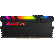 Оперативная память  16GB Kit (2x8GB) GEIL DDR4 PC4-25600 3200MHz EVO X II Black с RGB GEXSB416GB3200C16ADC