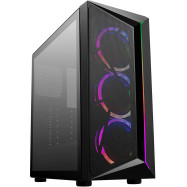 Корпус CoolerMaster CMP510 (CP510-KGNN-S00) ATX/Mini-ITX 1xUSB2.0 1xUSB3.2 3xARGB FAN Без Б/П Черный