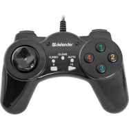Проводной геймпад Defender Vortex USB, 13 кнопок (64249)