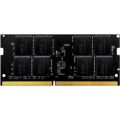 Оперативная память для ноутбука 8Gb DDR4 2666MHz GEIL PC4-21330 SO-DIMM 19-19-19-43 GS48GB2666C19SC Retail Pack