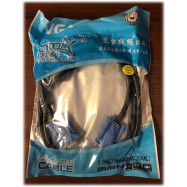 Кабель VGA 3-6 HD 15 M на HD 15 M 1.5м High Quality
