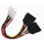 Переходник Molex на 2xSATA для HDD или CD-Drive 0,20M
